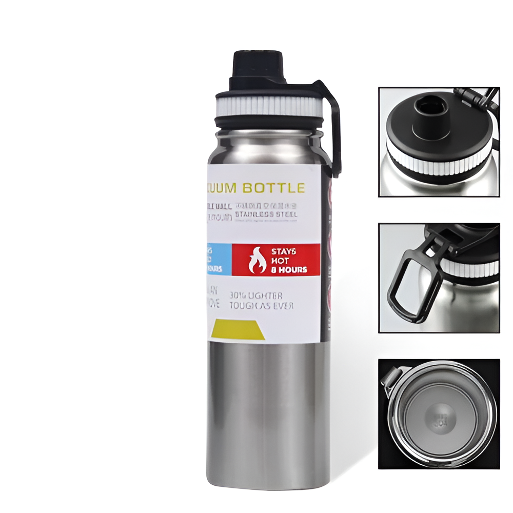 Portable Stainless Steel Water Bottle – For Gym & Outdoor
