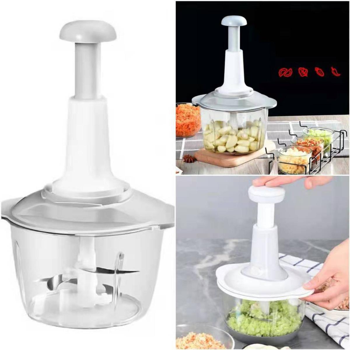 Press & Chop – Manual Vegetable & Meat Chopper