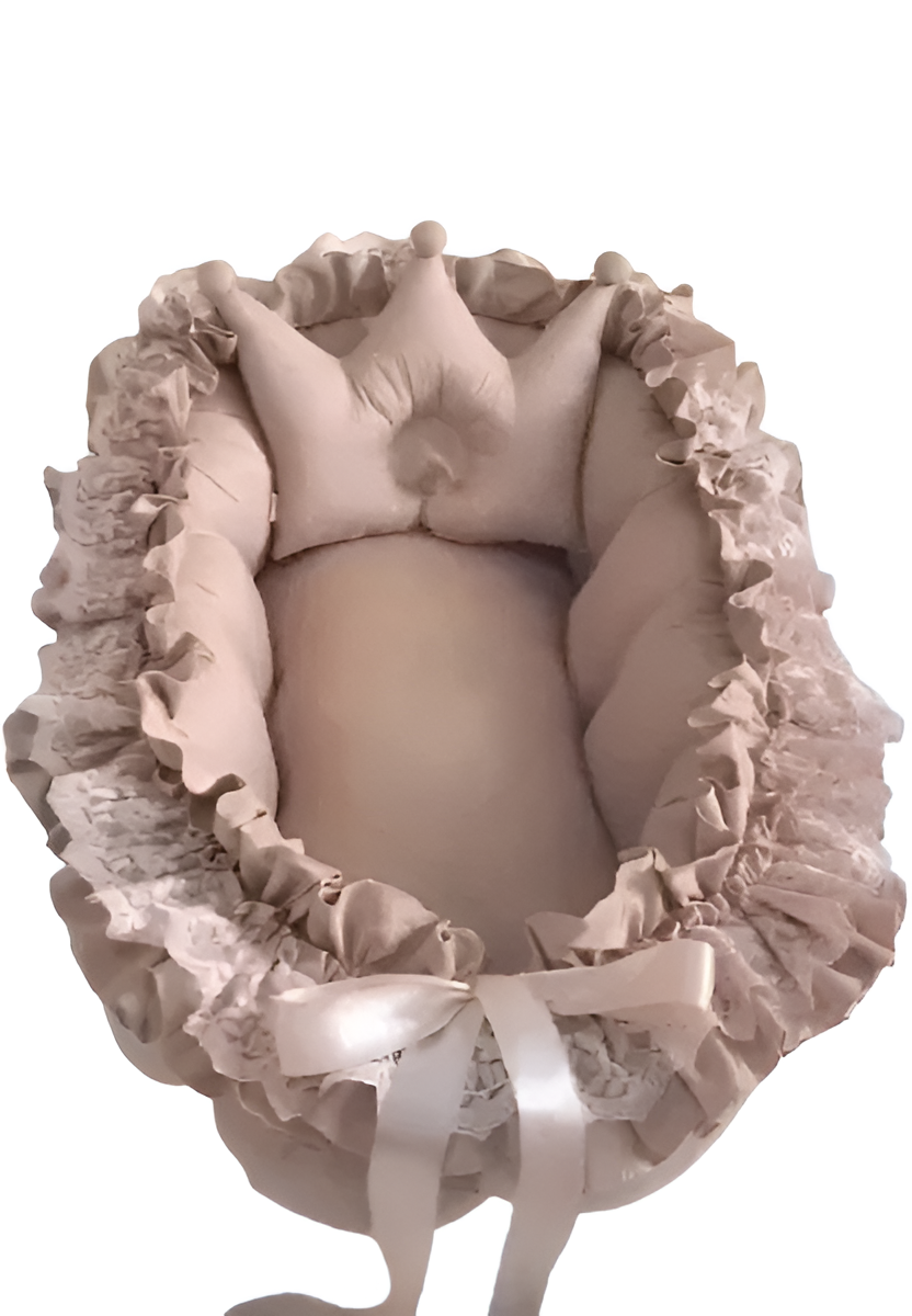 Newborn Baby Bed – Soft & Comfortable Sleeping Nest for Infants