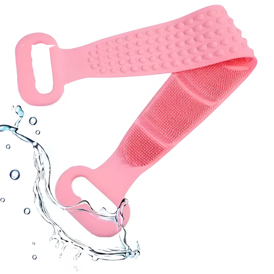 Silicone Body Scrubber Belt  – Easy Grip Design