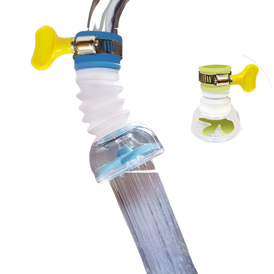 360° Adjustable Fan Faucet – Anti-Splash & Water Saving