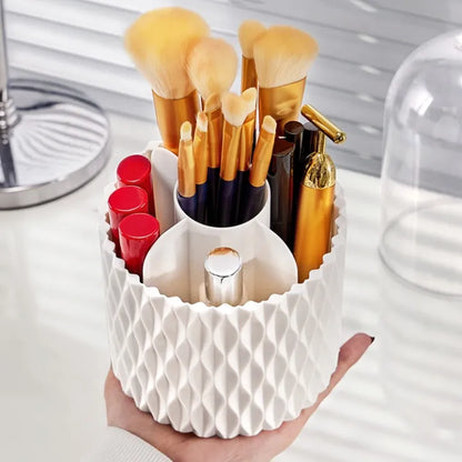 Elegant 360° Brush Holder – Space-Saving Design