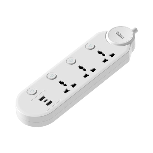 AQUA 103U Power Extension – 3 Outlets + 2 USB + 1 Type-C