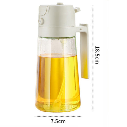 2-in-1 Olive Oil Sprayer & Dispenser – 470ml