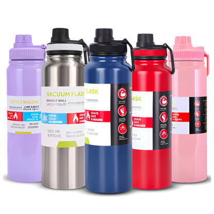 Portable Stainless Steel Water Bottle – For Gym & Outdoor