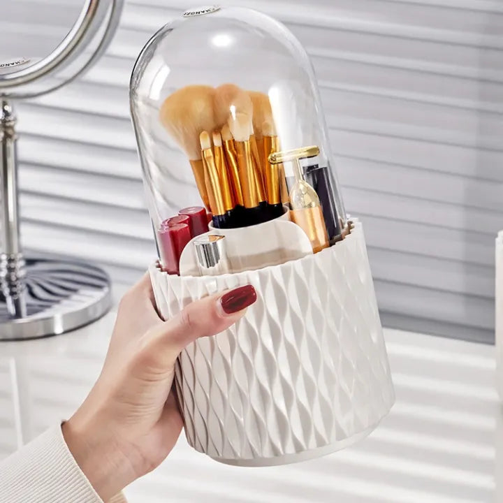 Elegant 360° Brush Holder – Space-Saving Design