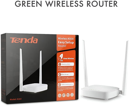 Tenda N301 – N300 Wireless Router (Easy Setup)