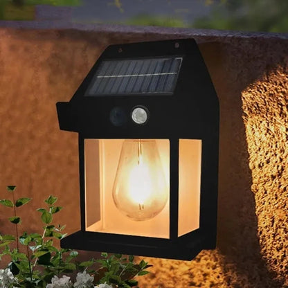 Outdoor Solar Wall Light – Waterproof & Stylish