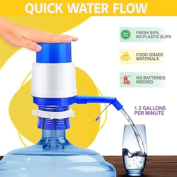 Manual Water Dispenser Pump for 20L Bottle