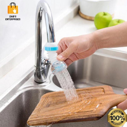360° Adjustable Fan Faucet – Anti-Splash & Water Saving