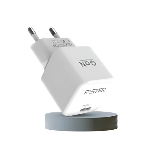 FASTER FAC-30C – 30W GaN PD Super Fast Charger