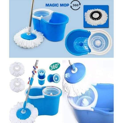 360° Spin Mop with Double Bucket – Heavy Duty Cleaning Set