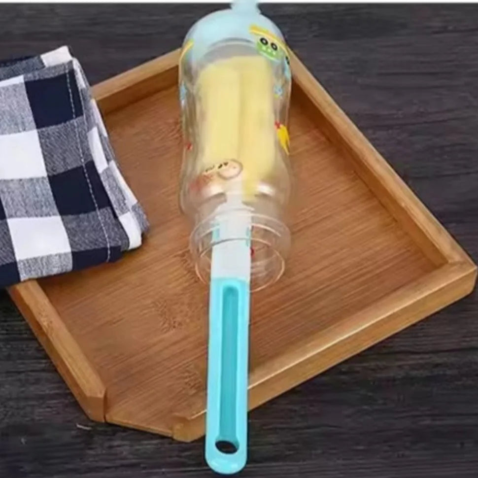 Baby Bottle & Teat Brush Set – Multi-Head Cleaning Kit