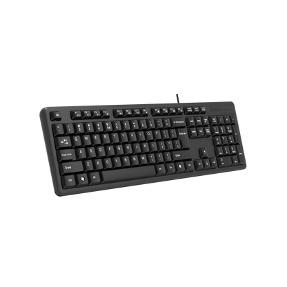 A4Tech KK-3 – USB Wired Multimedia Keyboard with 12 Hotkeys