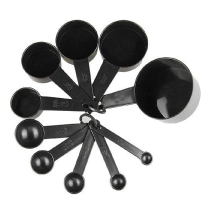 Measuring Set – 10 Plastic Cups & Spoons