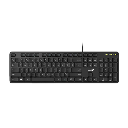 Genius SlimStar M200 – Wired USB Multimedia Keyboard with Hotkeys