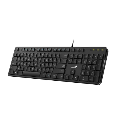 Genius SlimStar M200 – Wired USB Multimedia Keyboard with Hotkeys