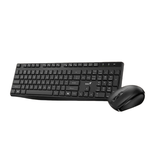 Genius KM-8206S Wireless Keyboard & Mouse Combo – Silent Keys, AI Copilot Button