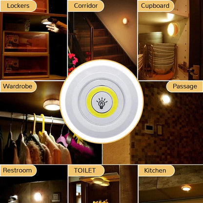 3-Pack LED Night Lamps – Touch & Wireless Remote