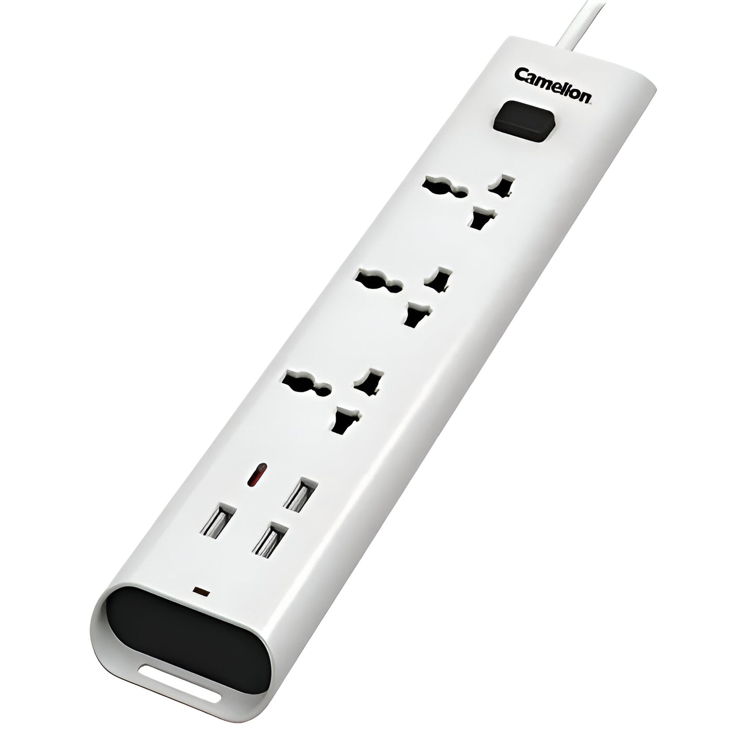 Camelion CMS‑M904UC – 3‑Outlet Power Strip with USB‑C & 3 m Cable