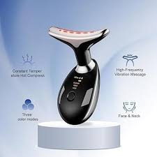 Digital Face & Neck Massager – 3 Modes Vibration & Therapy Options
