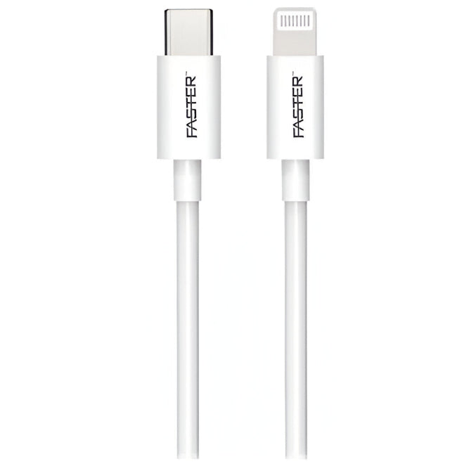 Faster L1‑PD USB‑C to Lightning Cable 1 m – Fast Charging & Sync for iPhone (PD Compatible)
