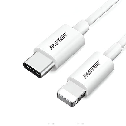 Faster L1‑PD USB‑C to Lightning Cable 1 m – Fast Charging & Sync for iPhone (PD Compatible)