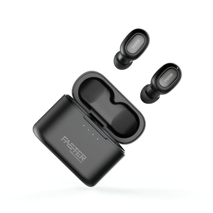 Faster S600 TWS Stereo Wireless Earbuds with Power Box – Bluetooth 5.0, 400 mAh Charging Case