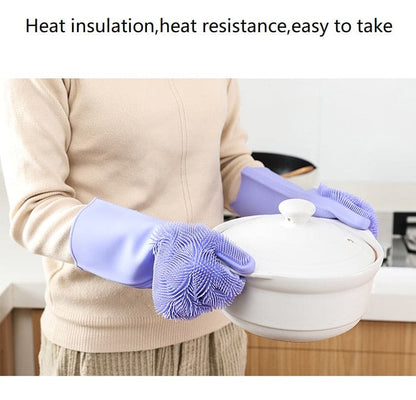 Silicone Washing Gloves – Multi-Purpose Cleaning Gloves