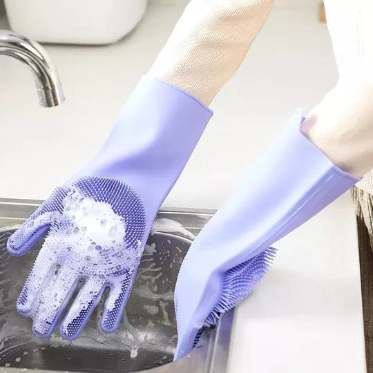 Silicone Washing Gloves – Multi-Purpose Cleaning Gloves