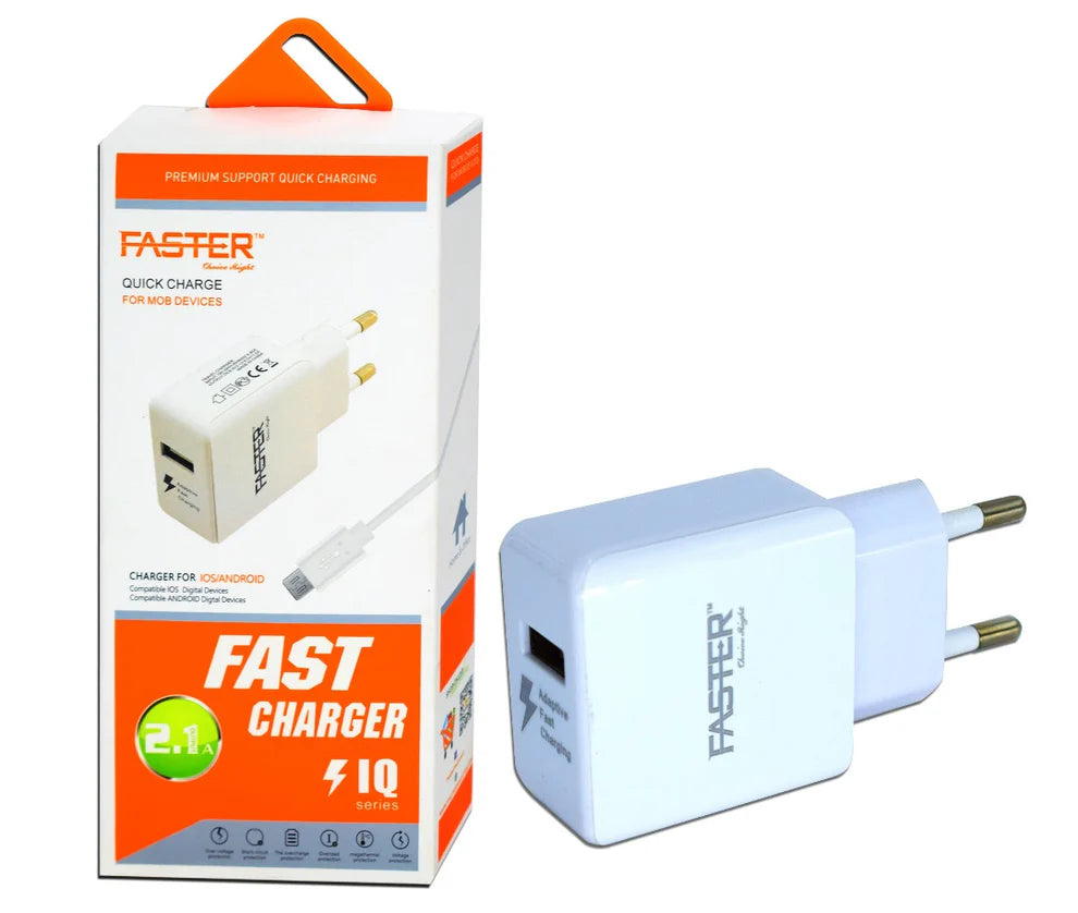 FASTER FAC-900 IQ Series – 2.1A Fast Charger